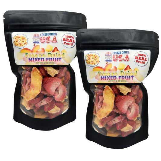 Freeze Dried Mixed Fruit 2oz two-pack