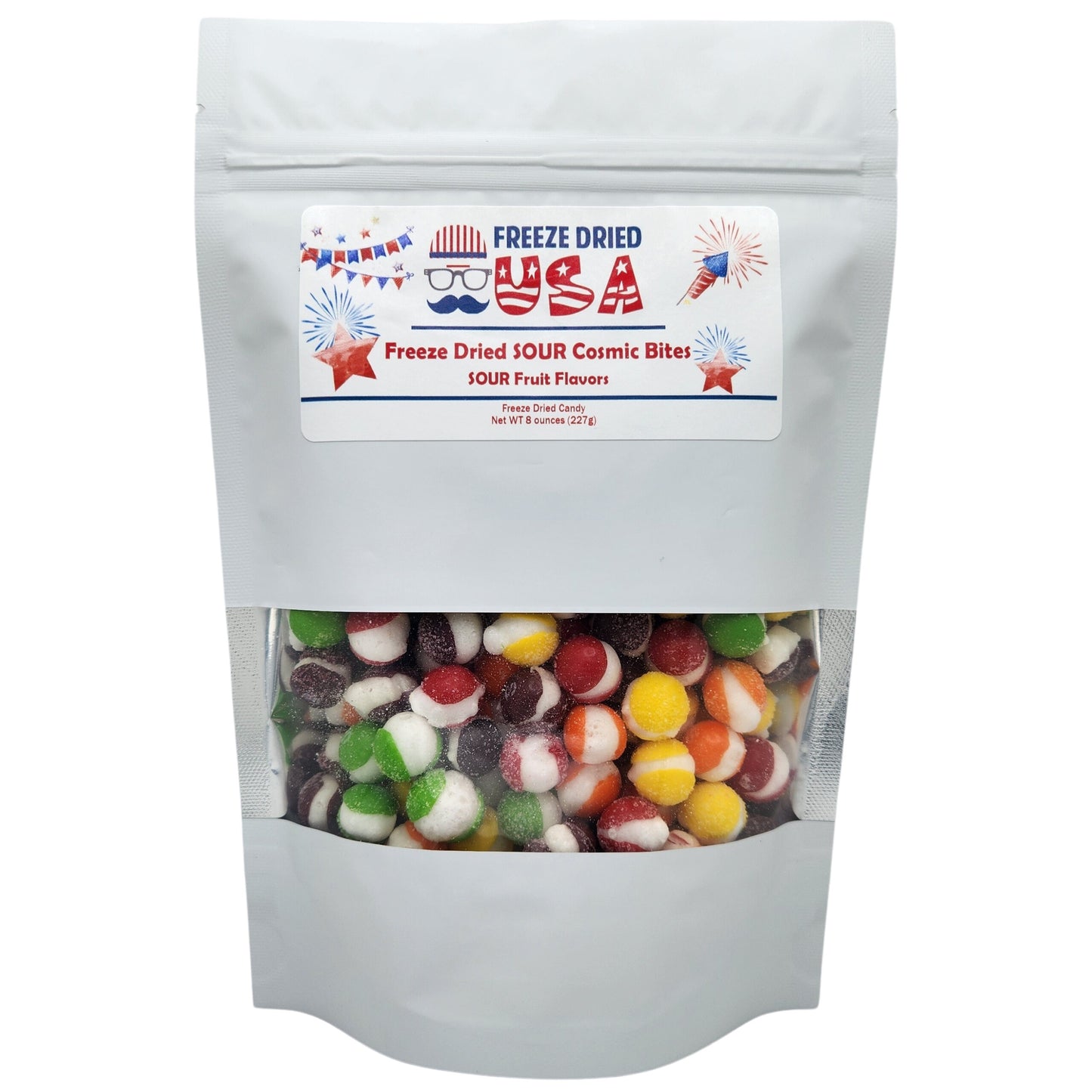 Freeze Dried SOUR Cosmic Crunch Skittles Candy