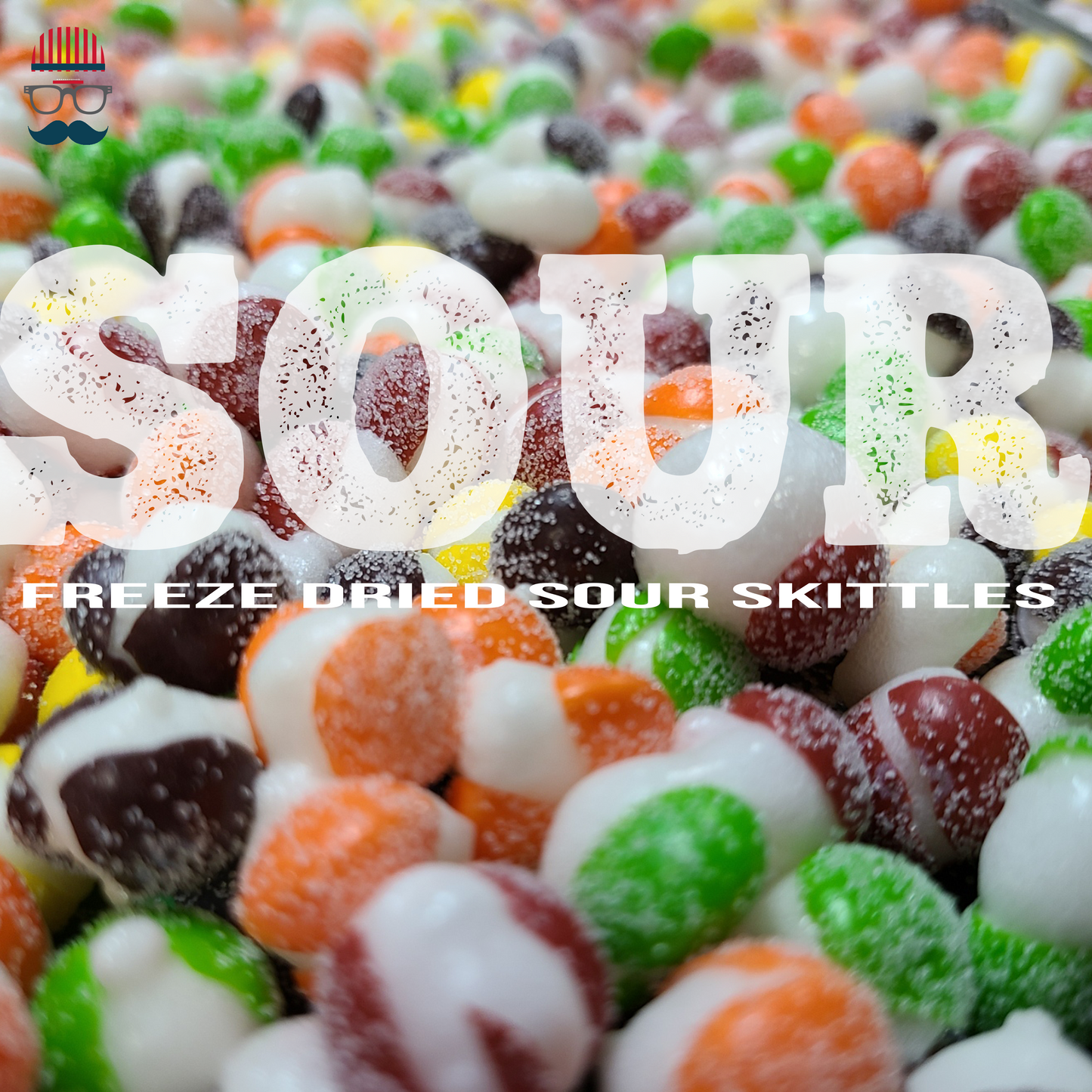 Freeze Dried USA SOUR Skittles® Candy (8 oz)