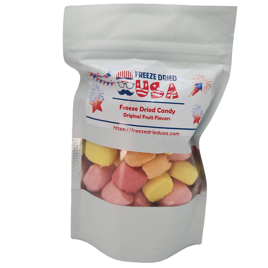 Freeze Dried Starburst® Candy (4 oz) - Original Fruity Flavors sweet snack