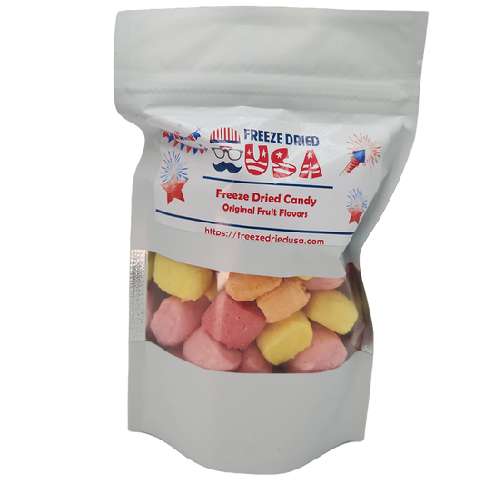 Freeze Dried Starburst® Candy (4 oz) - Original Fruity Flavors sweet snack
