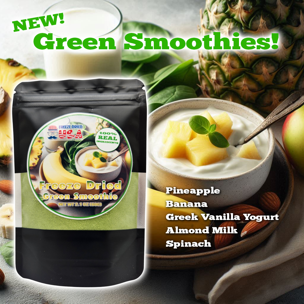 Our Green Smoothie Mix is healthy, delicious, and easy to make on the go.